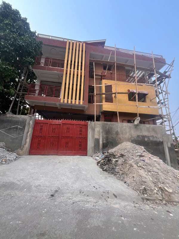 Interior finishing of a luxury apartment.